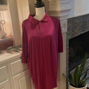 Vibrant Pink Polo Shirt